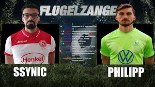SSYNIC FLÜGELZANGE  MAXI PHILIPP über FC Bayern Probetraining KC Rebell BVB Jugend Geld etc