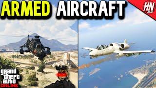 10 Best Weaponized Aircraft In GTA Online