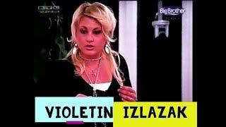 Big Brother 3 Hrvatska 2006 - Violetin izlazak