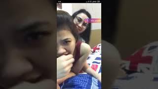 Raline dan vanesa gk pakai Bh bikin basah