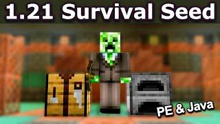 GOD SEED The NEW Best Minecraft Survival Seed for 1.21 Seeds Minecraft 1.21 Java