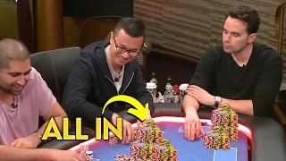 Poker King Hits the Jackpot $579000 Pot WON with a FULL HOUSE at Cash Game