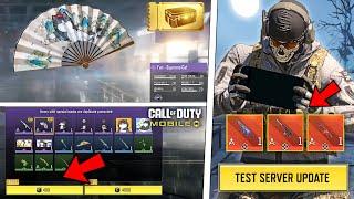 *NEW* COD Mobile Leaks New Test Server + Redeem Code + Free Epic P2W Skins & more CODM Leaks