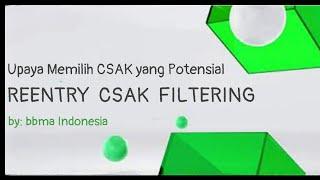 REENTRY CSAK FILTERING