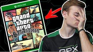 Купил на Xbox One GTA San Andreas