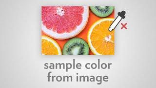 Cant Sample Color From Image SOLVED  Adobe Illustrator