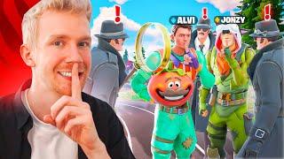 ERKENNE ich ALVI und JONZY unter *100 SPIELERN* in Fortnite? 