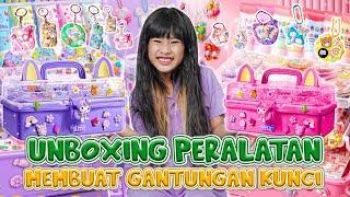 DISTA UNBOXING ALAT PEMBUAT GANTUNGAN KUNCI SEMUANYA BAGUS BANGET #viralvideo