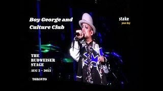 Boy George & Culture Club - Karma Chameleon -Stake Medias FREE Concert Ticket Launch Party 230802