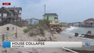 House collapses near Rodanthe Pier