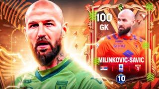 EXPOSING THE DOMINANCE OF 100 OVR MILINKOVIC SAVIC • FC Mobiles Top GK?