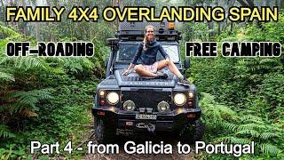 SUMMER 4WD ROAD TRIP - Family 4x4 overland with Land Rover Defender camper from Spain to Portugal