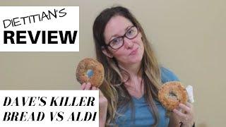 Daves Killer Bread Everything Bagels vs Aldis Everything But The Kitchen Sink Bagel Review