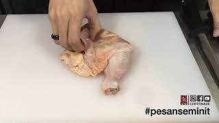 Buang tulang paha ayam #pesanseminit #chefgondrong