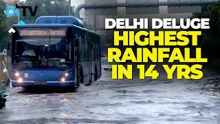 Delhi Drowns In Catastrophic Flooding City Hit By Worst Rainfall In 14 Years