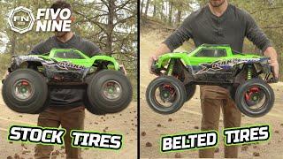 Traxxas Xmaxx 8s Belted Tires