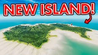 BEAUTIFUL Island With SECRETS In BeamNG