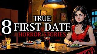 8 TRUE Terrifying First Date Horror Stories IV  #scarystories Ambient Fireplace