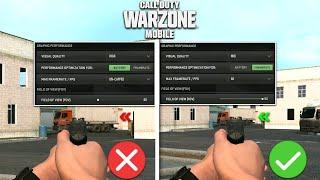 5 Best Graphics Settings In Warzone Mobile  WZM Tips & Tricks