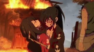 Dororo EP 6 どろろ  Mio dies and Hyakkimaru goes berserk