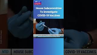 House Subcommittee to Investigate #COVID19 #Vaccines - NTD Good Morning