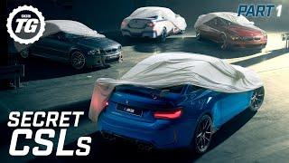 BMW M’s Secret CSLs You’ve Never Seen Before – Part 1 V8 E46 M3 CSL + M2 CSL  Top Gear
