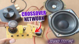 Bass ही Bass बाप रे  Sound Test Experiment with Crossover Network in Hindi 