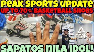 PEAK STORE UPDATE UP TO 70% OFF BASKETBALL SHOES DITO