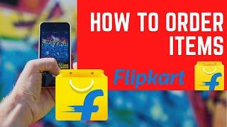 How to order items on Flipkart  How to place order on Flipkart