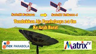 Tracking Satelit Telkom 4 dari posisi palapa