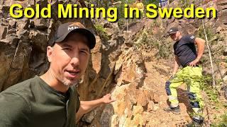 Gold Mining in Sweden Exploring Rich Veins and Reprocessing Tailings
