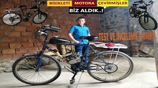 Bisikleti Motora Çevirmişler Biz Aldık..  Bisiklet Kiti Takmışlar  Test Ve İnceleme İçerir.