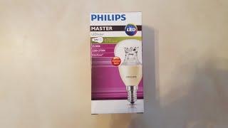 Philips Dimmable LED 6w 470lm 2200k - 2700k E14