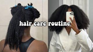 HAIR CARE ROUTINE ft. RevAir + GIVEAWAY type 4 