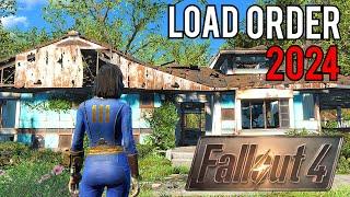 FALLOUT 4 Evergreen LOAD ORDER 2024  Herbalist Survival Overhaul - Flora Fauna and more XBOX S