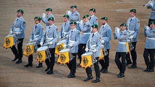 Parade des Musikkorps der Bundeswehr in London - 200. Jahrestag Schlacht von Waterloo