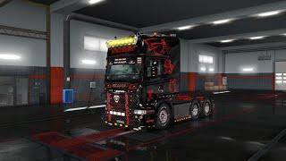 Euro Truck Simulator 2 Scania RJL Schubert Tunung Pack 1.35