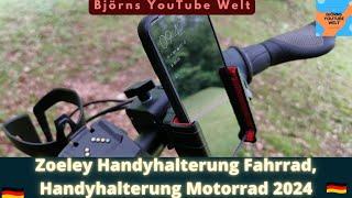 Zoeley Smartphone Halterung  fürs E-Bike Pedelec Fahrrad Roller Motorrad E-Scooter? Für15€????