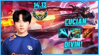 KC CANNA LUCIAN VS KCB MAYNTER SEJUANI TOP DOUBLE KILL DIVIN - EUW CHALLENGER - PATCH 14.13