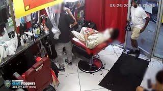 Caught On Camera Man Robs Bronx Barbershop At Gunpoint Gets Away With Nearly $30K Worth Of Propert