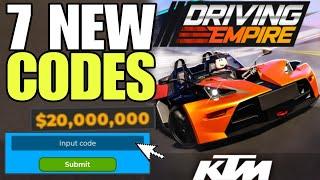 *NEW UPDATE* ROBLOX DRIVING EMPIRE CODES 2024  DRIVING EMPIRE CODES  DRIVING EMPIRE CODE