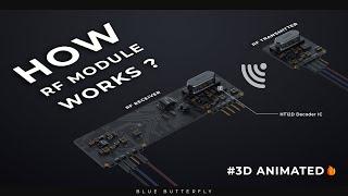 How RF Module works  3D animated tutorial   Remake