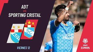 TRIPLETE DE VÍCTOR CEDRÓN PARA LA VICTORIA DEL EQUIPO TARMEÑO  RESUMEN  ADT 3-1 Sporting Cristal