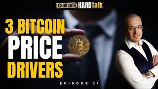 3 Bitcoin Price Drivers  #BitcoinHardTalk Ep. 21