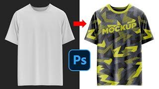 Master Tutorial How to make t-shirt mockup template Full Course