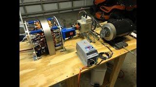 Low RPM Efficiency Test of New Generator