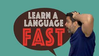 How to Learn Any Language SUPER FAST My 3-Month Plan