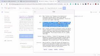 referencing with google scholar