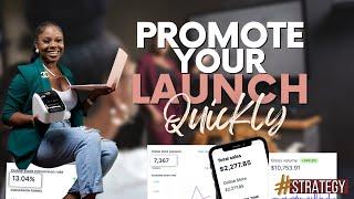 HOW TO CREATE A LAUNCH MARKETING STRATEGY  PROMOTE YOUR LAUNCH  TIPS FOR LAUNCHING YOUR BOUTIQUE