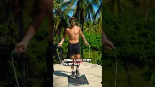 Is 1000 Jump Rope Skips Every Day Good To Lose Body Fat?  #shorts #ytshorts #cardio